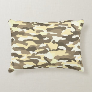 Coussins Décoratifs Camouflage du désert