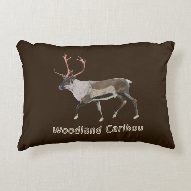 Coussins Décoratifs Caribou des bois (Devant)