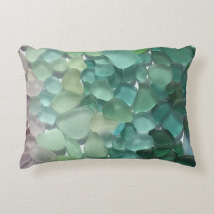 Coussins Décoratifs Carreau en verre de mer
