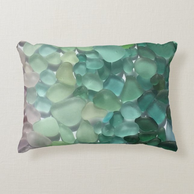 Coussins Décoratifs Carreau en verre de mer (Devant)