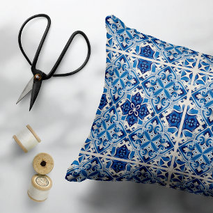 Coussins Décoratifs Carrelage méditerranéen, Portugais, Azulejo, Majol