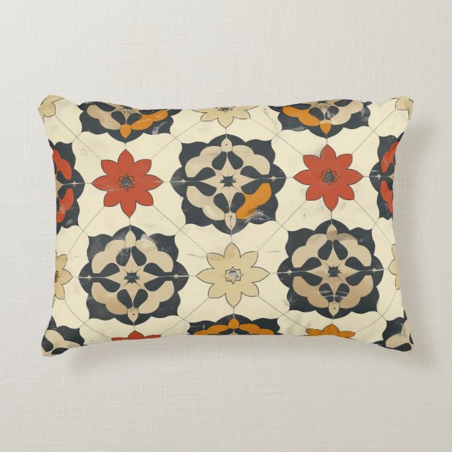 Coussins Décoratifs Carrelage méditerranéen rustique (Devant)