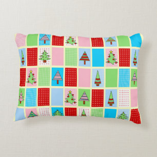 Coussins Décoratifs Carrés de Noël colorés