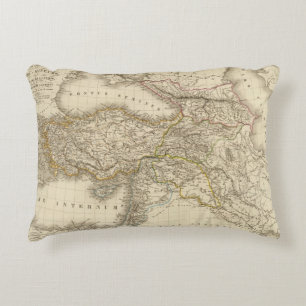 Coussins Décoratifs Carte de la Turquie Syrie