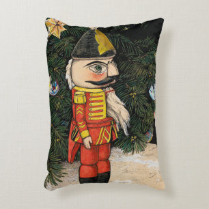 Coussins Décoratifs Casse-noisette vintage sous l'arbre de Noël