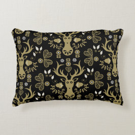 Coussins Décoratifs Cerf d'art populaire scandinave