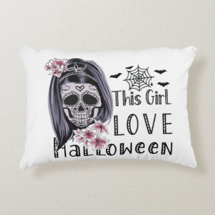 Coussins Décoratifs Cette fille aime Halloween