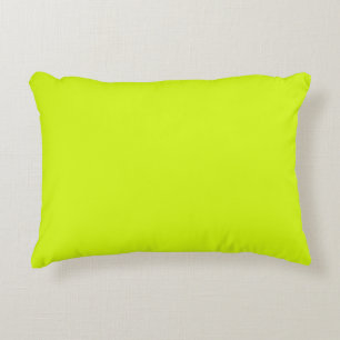Coussins Décoratifs  Chartreuse Jaune (couleur unie) 