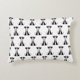 Coussins Décoratifs Chats en amour
