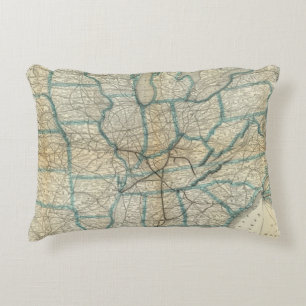 Coussins Décoratifs Chemin de fer 2 de Louisville et de Nashville