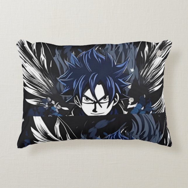 Coussins Décoratifs Chercheur fantôme bleu (Devant)