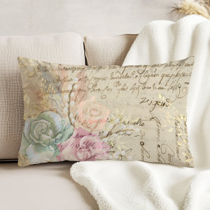Coussins Décoratifs Chic Campagnard Floral Démodé