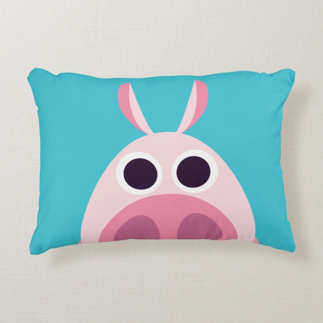 Coussins Décoratifs Circonspect le porc (Devant)