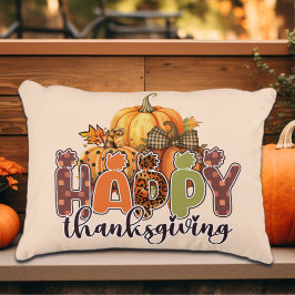 Coussins Décoratifs Citrouille bon thanksgiving