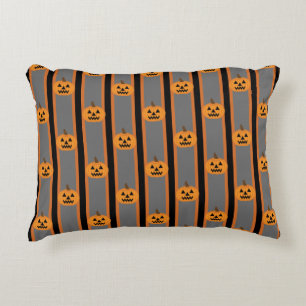 Coussins Décoratifs Citrouilles d'Halloween amusants et fantaisistes
