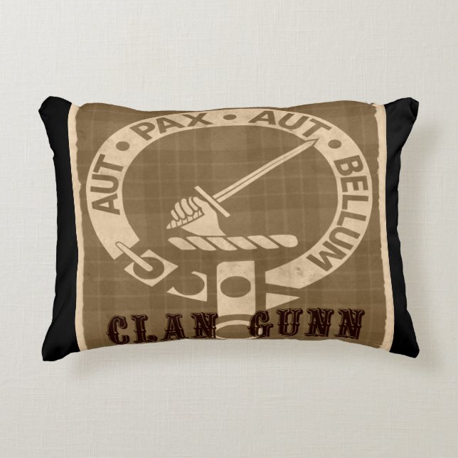 Coussins Décoratifs Clan Gunn Sepia (Devant)