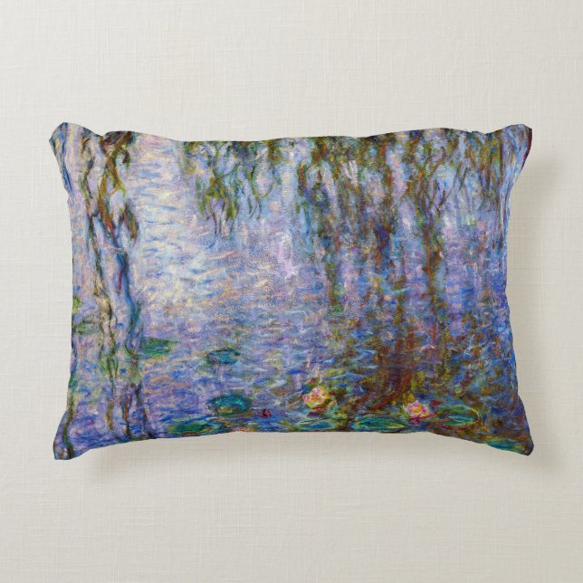 Coussins Décoratifs Claude Monet - Lys d'eau (Devant)