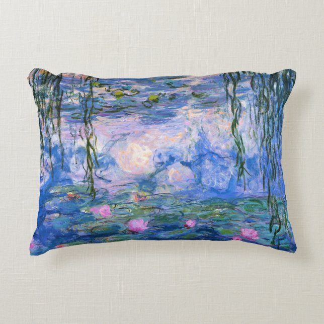 Coussins Décoratifs Claude Monet Water Lilies 1919 (Devant)