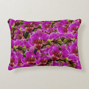 Coussins Décoratifs Clusters radiants : La Symphonie Magenta Orchid,