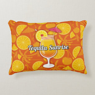 Coussins Décoratifs Cocktail Tequila Sunrise