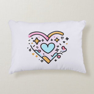Coussins Décoratifs coeur tendre
