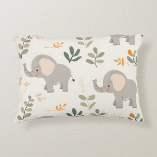 Coussins Décoratifs Cojín infantil con elefantes - Cojín decorativo