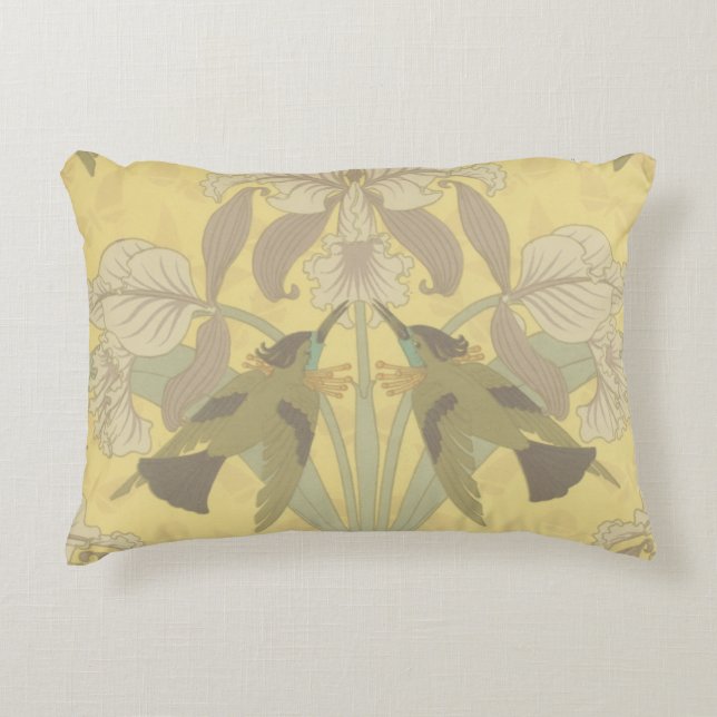 Coussins Décoratifs Colibri et Iris (Devant)