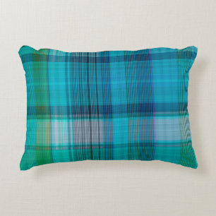 Coussins Décoratifs Coloré hiver masculin texture plaid sans soudure.