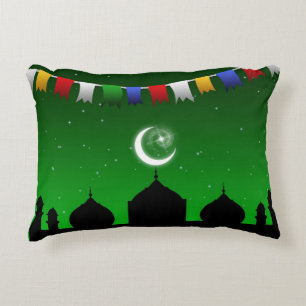 Coussins Décoratifs Colorful Garland with Mosque - Pillow