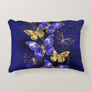 Coussins Décoratifs Composition avec papillons Sapphire