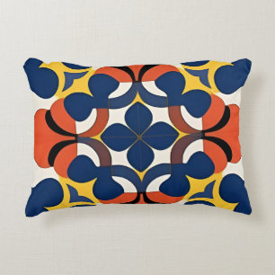 Coussins Décoratifs Conception Abstraite Géométrique Colorée