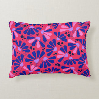 Coussins Décoratifs Confetti de fleurs sur framboise