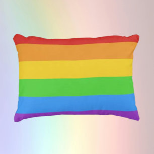 Coussins Décoratifs Confort fier : Drapeau arc-en-ciel