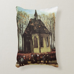 Coussins Décoratifs Congrégation à l'église, Nuenen par Vincent van Go