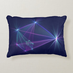 Coussins Décoratifs Constellation, art fractal abstrait fantastique