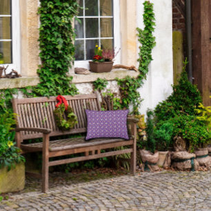 Coussins Décoratifs Cottagecore aquarelle fleurs lavande motif