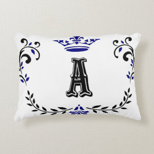 Coussins Décoratifs Couronne Wreath A Monogramme