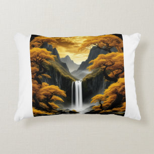 Coussins Décoratifs Couverture Sherpa Cascade Dorée
