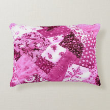 Crazy Quilt Motif rose blanc