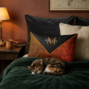 Coussins Décoratifs Cuir brut personnalisé personnalisé