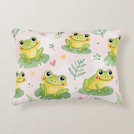 Coussins Décoratifs Cute frogs Pattern