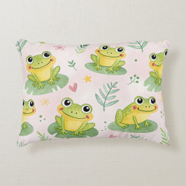Coussins Décoratifs Cute frogs Pattern
