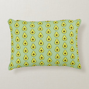 Coussins Décoratifs Cute Kawaii Avocado