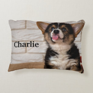 Coussins Décoratifs Cute Tri couleur Pembroke Welsh Corgi Chien Chien
