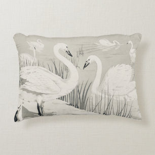 Coussins Décoratifs Cygne sauvage vintage
