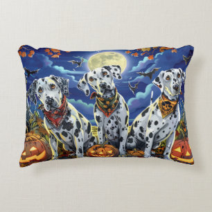 Coussins Décoratifs Dalmatien Halloween Épouvantable