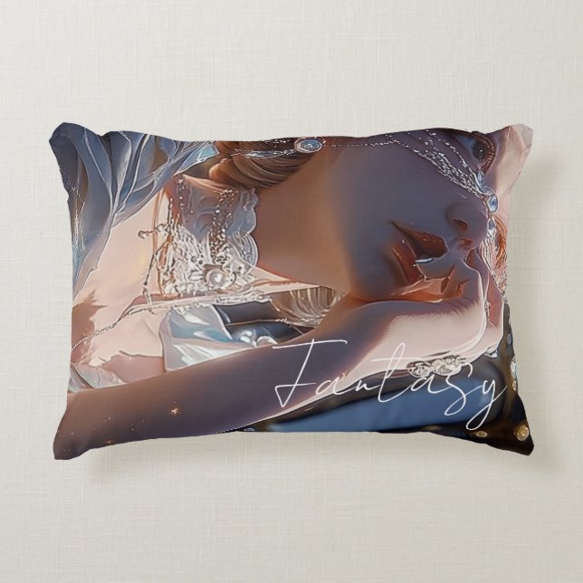 Coussins Décoratifs Dark fantasy girl / Aesthetic (Devant)