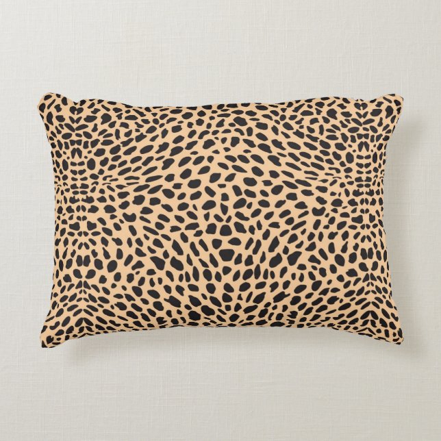 Coussins Décoratifs Décor de guépard de peau (Devant)