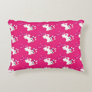 Coussins Décoratifs Décor de licorne de nurserie mignon  