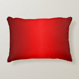 Coussins Décoratifs Dégradé Rouge Élégant  